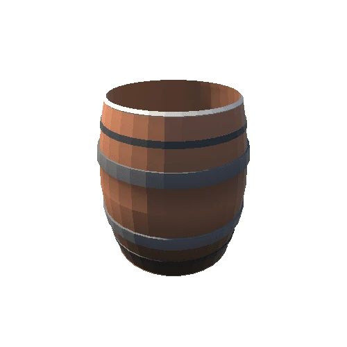 Large Med Open Barrel